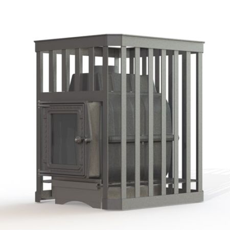 фото Печь для бани Fireway Parovar 18 ковка (201) без выноса