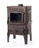 Чугунная печь-камин Dacha (Дача) патина