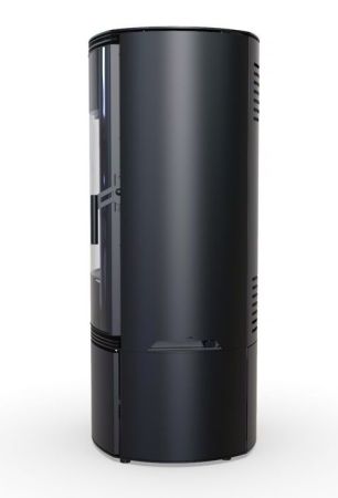 фото Печь-камин Defro Home Orbis Black & White