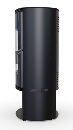 фото Печь-камин Defro Home Orbis Log  Black & White