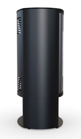 фото Печь-камин Defro Home Orbis Log  Black & White