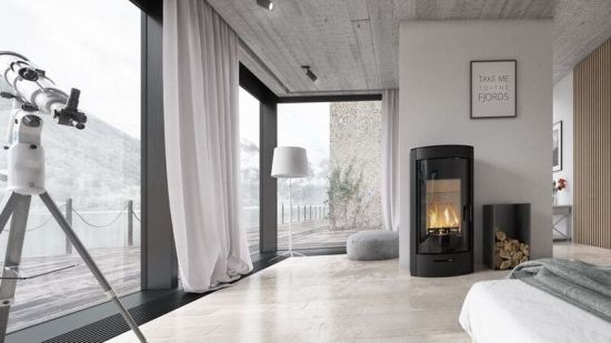 фото Печь-камин Defro Home Orti Color