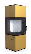  фото Печь-камин Defro Home Quadroom Color