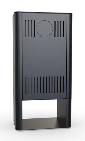 фото Печь-камин Defro Home Solum Log Black & White