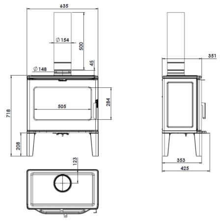 фото Печь-камин Lacunza Bidart