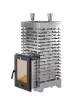 Печь для бани Астон 30 INOX (320М) со стеклом