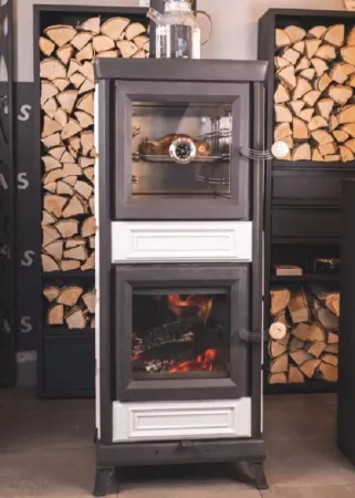 фото Печь с духовкой Майолика Астов