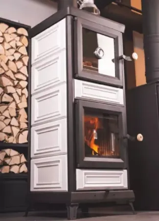 фото Печь с духовкой Майолика Астов