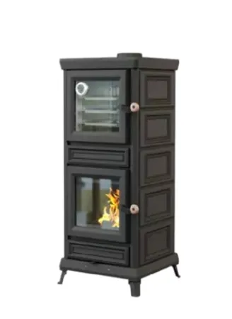 фото Печь с духовкой Майолика Астов