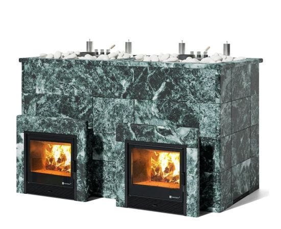 фото Печь для бани Easysteam Домна 120 К ТВИН