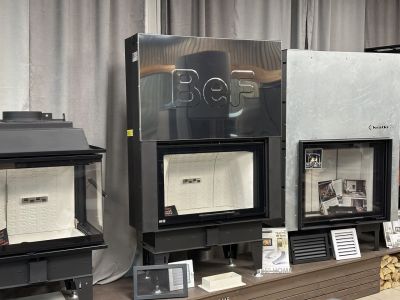  фото Каминная топка BeF Therm V8 с гильотиной