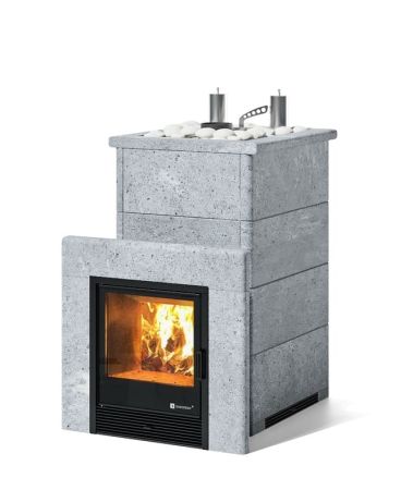 фото Печь для бани Easysteam Сочи К в полноценном кожухе