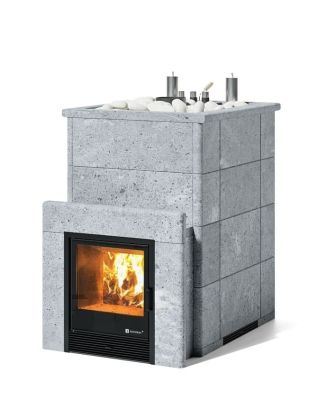  фото Печь для бани Easysteam Домна 45 К в полноценном кожухе