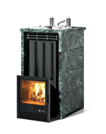 фото Печь для коммерческой бани Easysteam Геленджик К в трехстороннем кожухе