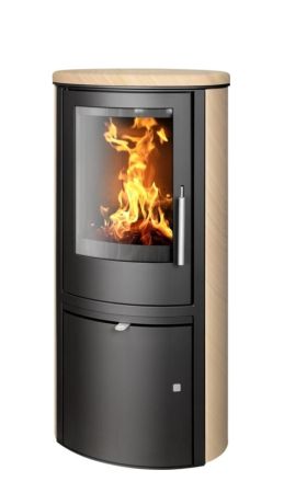 фото Печь ABX Reno panorama натуральный камень