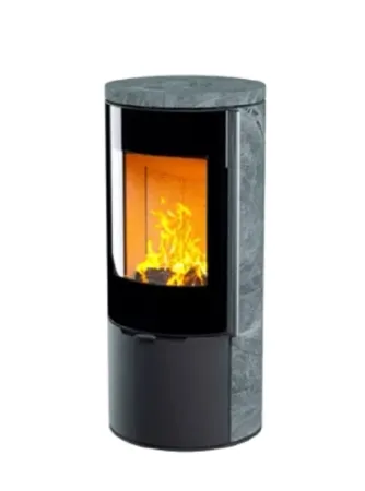 фото Печь-камин Астов R1 K талькомагнезит