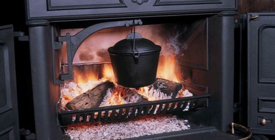 фото Чугунная печь-камин Franklin 82