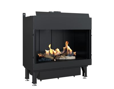  фото Газовая каминная топка Kratki PRO LEO/70