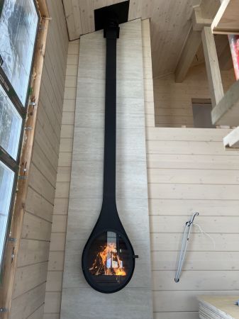 фото Подвесной камин Rocal Drop