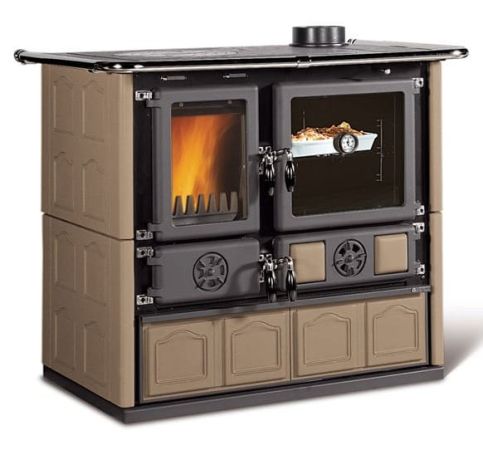 фото Отопительно-варочная Rosa Maiolica La Nordica