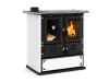Кухонная дровяная плита Rosetta Sinistra Steel La Nordica