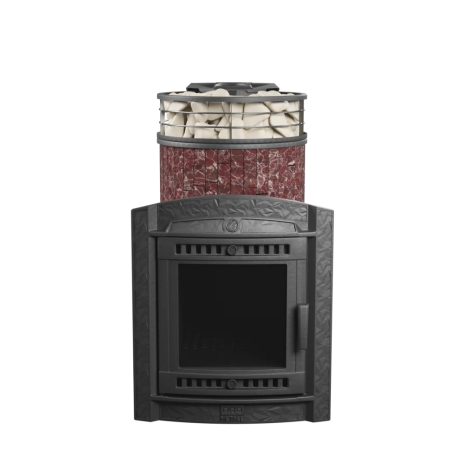 фото Печь для бани Атмоcфера L ламель с сеткой