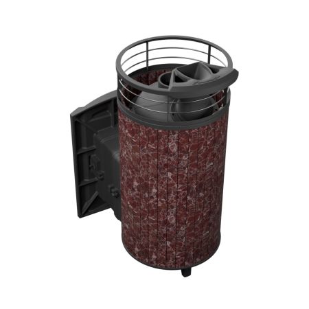 фото Печь для бани Атмоcфера XL ламель с сеткой