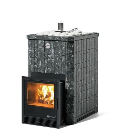 фото Печь для бани Easysteam Анапа в наборном полноценном кожухе 