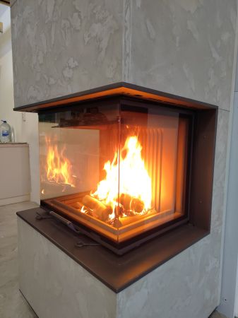 фото Камин Astov П3С 7057 Aplit Арт-бетон