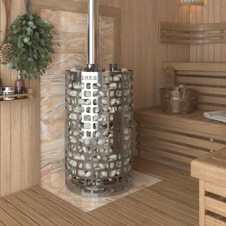 фото Печь для бани Эверест "Steam Master" 60 INOX