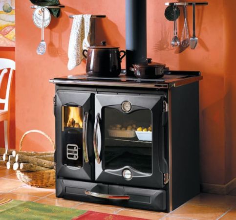 фото Кухонная дровяная плита Suprema 4.0 TO/NE La Nordica