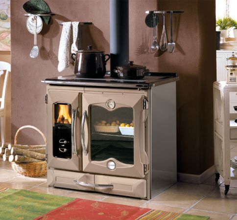 фото Кухонная дровяная плита Suprema 4.0 TO/NE La Nordica