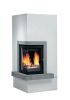 Камин ABX с облицовкой Wells угловой