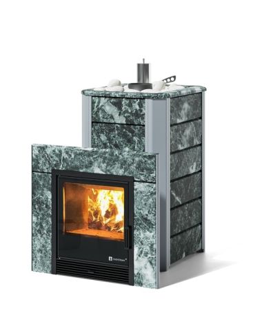 фото Банная печь Easysteam Ялта 15/2024 в облицовке из камня