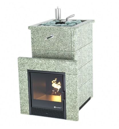 фото Печь для бани Easysteam Сочи в полноценном кожухе