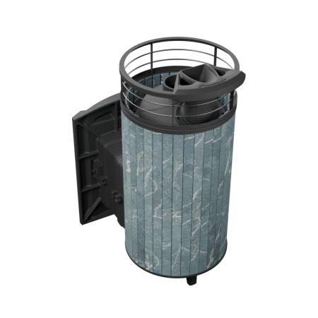 фото Печь для бани Атмоcфера XL ламель с сеткой