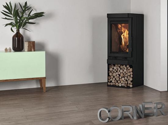 фото Печь-камин Solzaima Tek Corner (угловая)