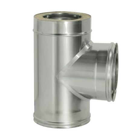 фото Сендвич-тройник Дымок LUX 90° D120/200мм, 321/439