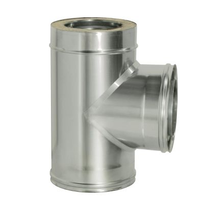  фото Сендвич-тройник Дымок LUX 90° D200/280мм, 321/439