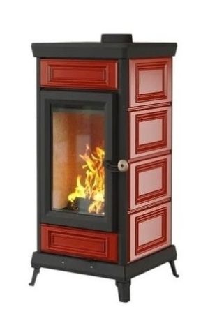 фото Печь-камин Astov Майолика