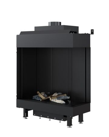 фото Газовая каминная топка Kratki PRO LEO/P/76/62