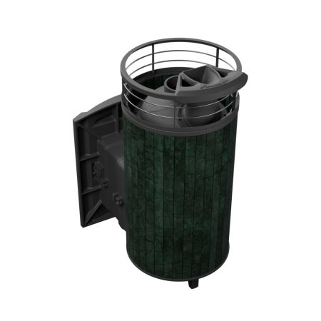 фото Печь для бани Атмоcфера XL ламель с сеткой