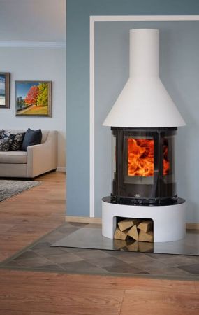 фото Панорамная печь-камин Vermont