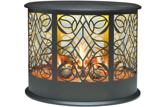 фото Очаг для электрокамина со звуком горящих дров Volterra