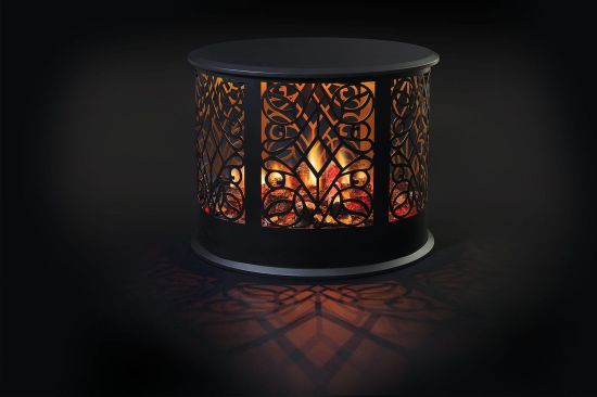 фото Очаг для электрокамина со звуком горящих дров Volterra