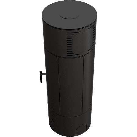 фото Вертикальная печь-камин Kratki Antares 10