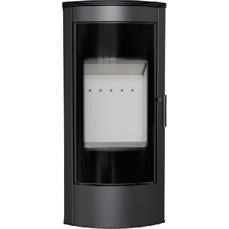 фото Kratki Titan Glass Panoramic металлическая печь-камин