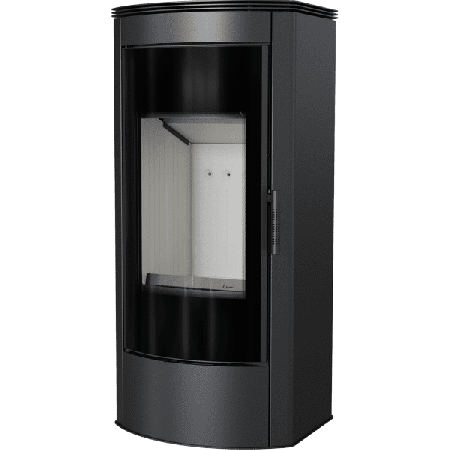 фото Kratki Titan Glass Panoramic металлическая печь-камин