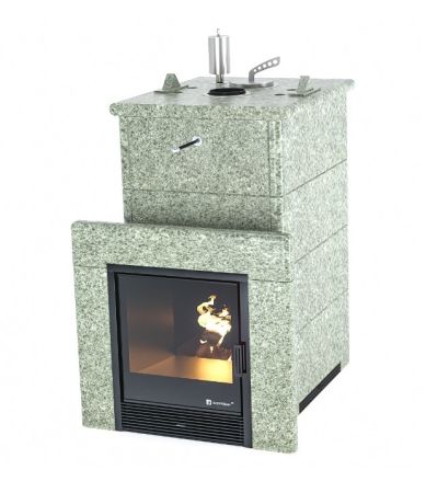 фото Печь для бани Easysteam Сочи в полноценном кожухе