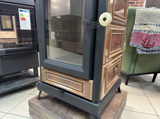 фото Печь-камин Astov Майолика карамель